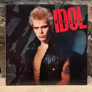Billy Idol Vinyl Record - Black and Red Cover